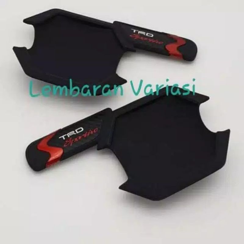 Outer/ mangkok handle mobil Fortuner Hilux model TRD Sportivo Hitam &amp; Putih