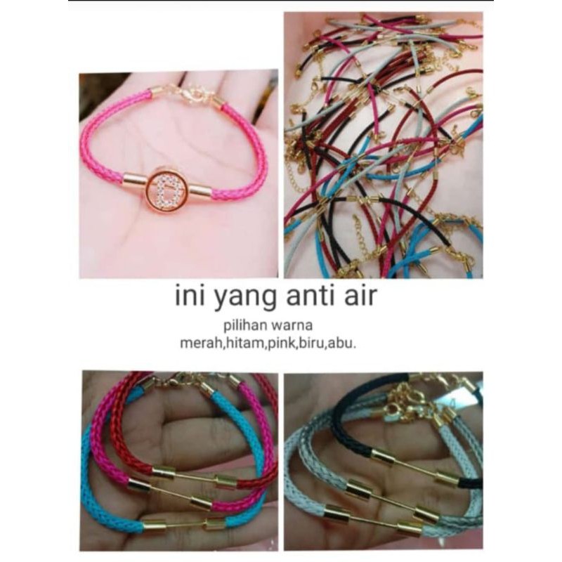 gelang kawat 3mm waterproof/motif kincir