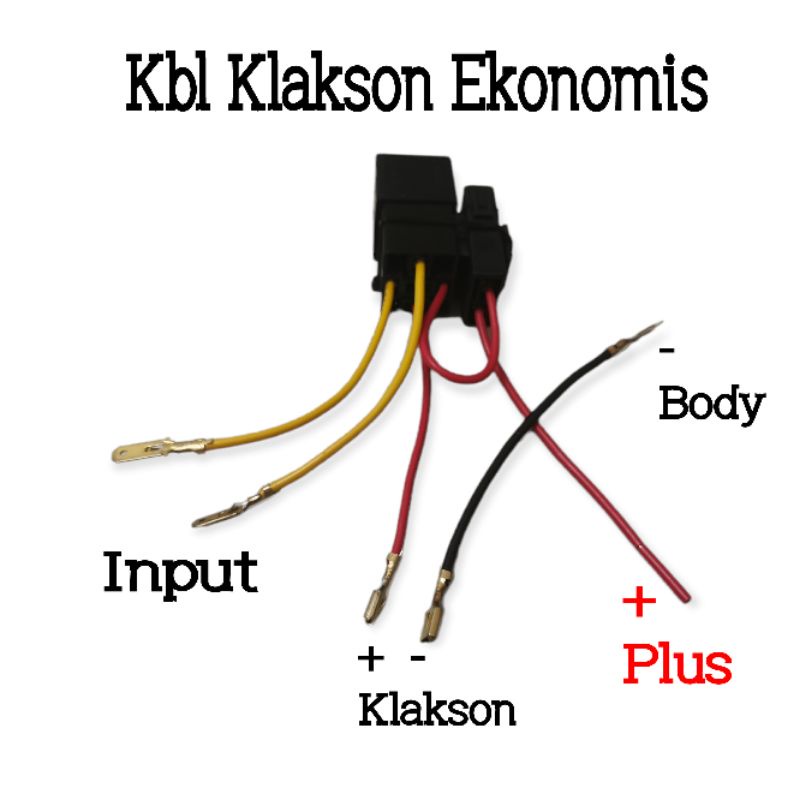 Klakson Single Disk DENSO Original - Universal Motor - 12v