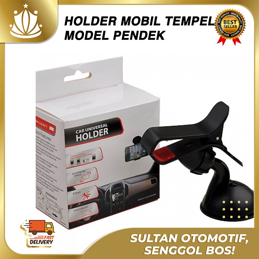 Car Phone HOLDER HP MOBIL KECIL Handphone GPS LAZYPOD KECIL Universal