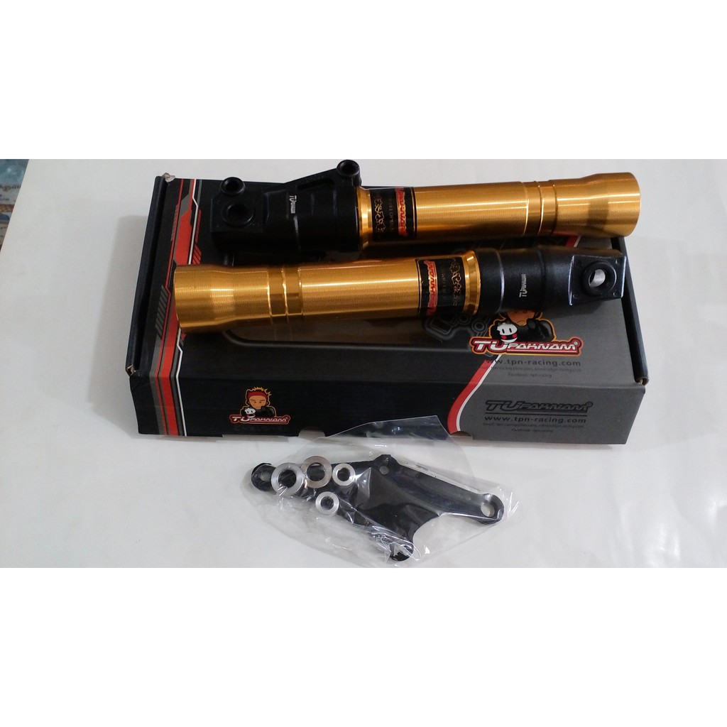 Bottom Tabung shock depan satria Fu tupaknam gold