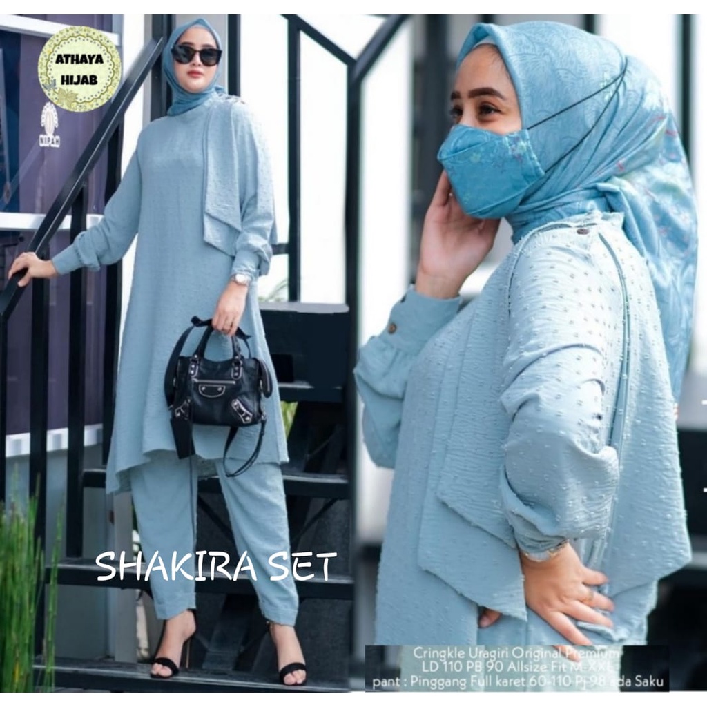 Pakaian Wanita Terbaru SHAKIRA SET by ATHAYA FASHION