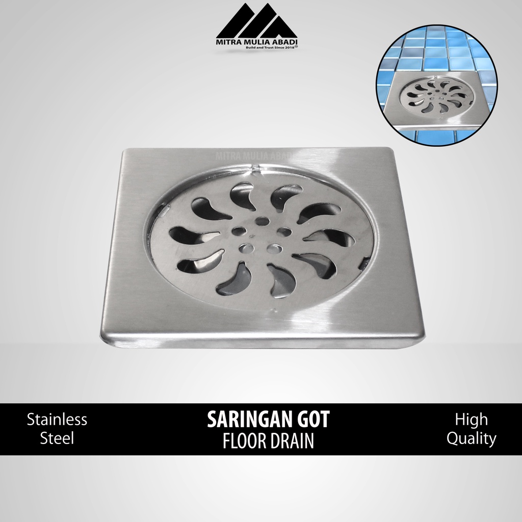 Saringan Got Stainles / Saringan Got Kamar Mandi / Floor Drain Iron