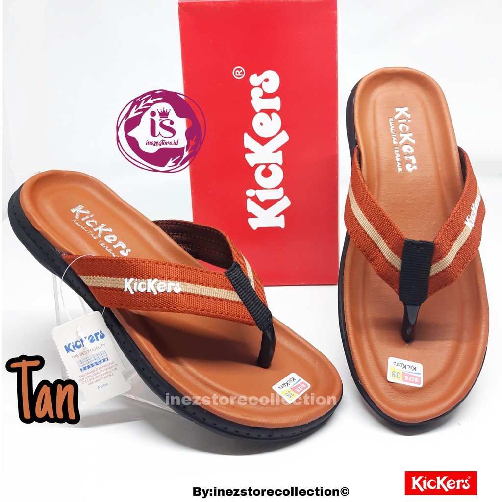 Sandal Kasual Pria Kickers Japit model terbaru murah grosir