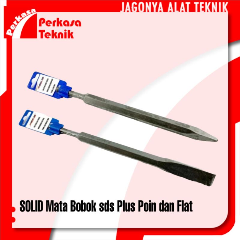 Mata bor bobok sds plus flat / gepeng dan Lancip 280mm SOLID