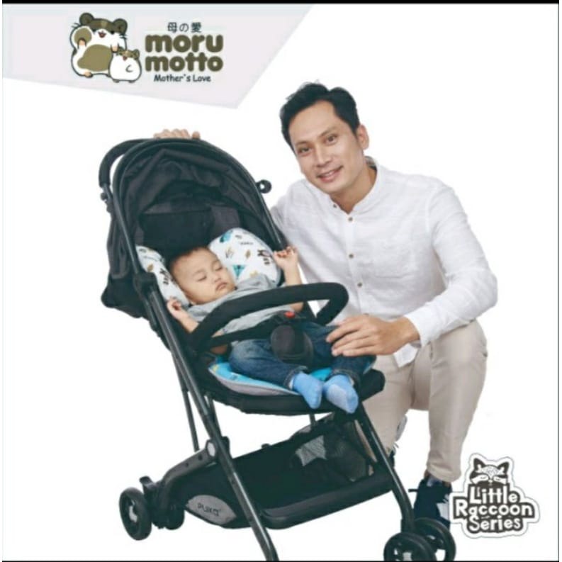 ♥BabyYank♥ Morumotto ALAS STROLLER + BANTAL LITTLE RACCOON SERIES MMA1001