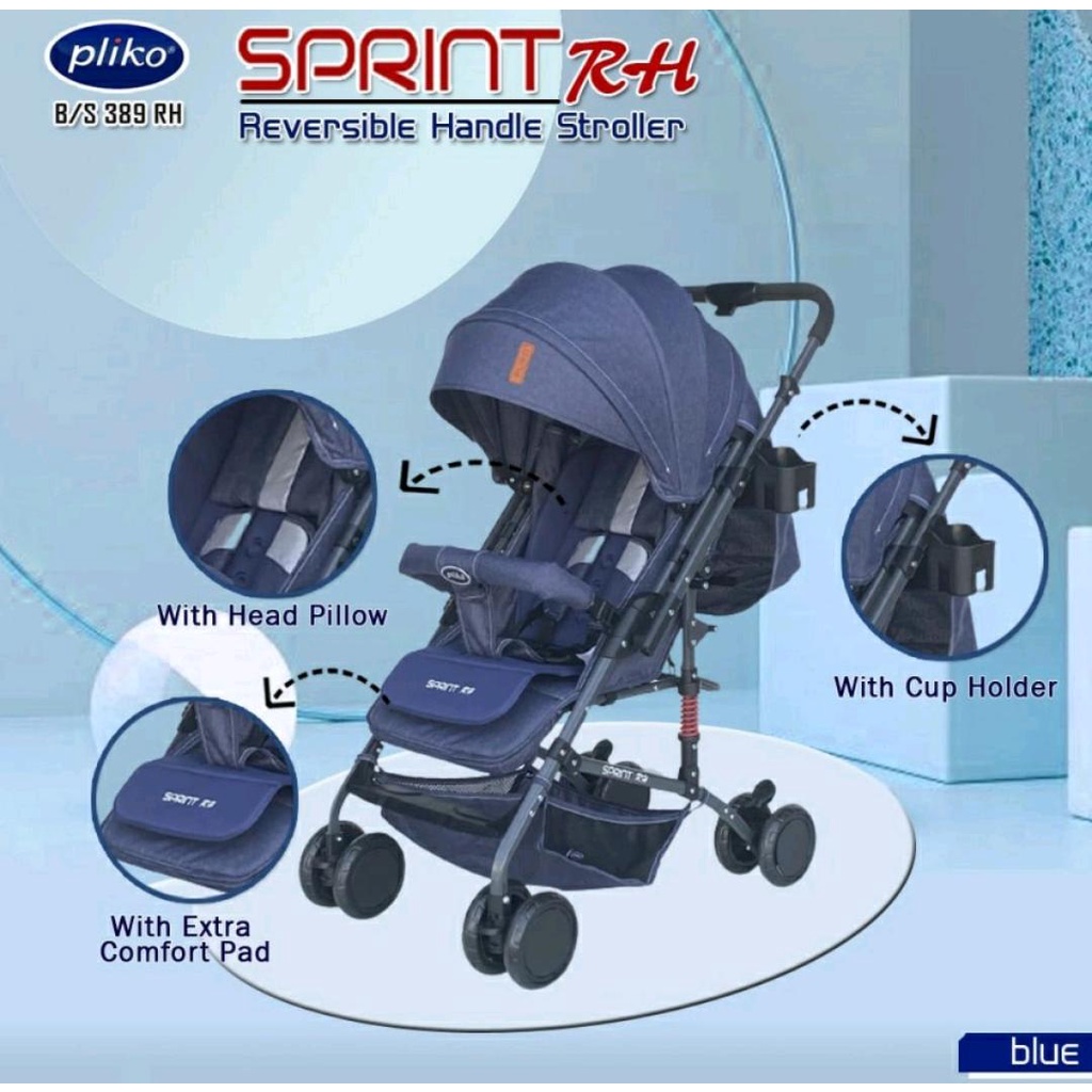 PLIKO STROLLER SPRINT RH B/S 389 / STROLLER / PLIKO