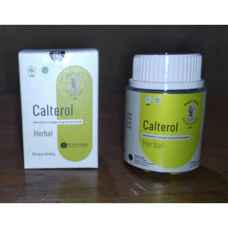 Obat HERBAL untuk Kolesterol Calterol isi 60 kapsul ( cholesterol )