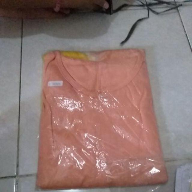 Gamis Kaos Dalena ~ Busui Baju Muslimah Batik Lengan Pendek Fashion Wanita.