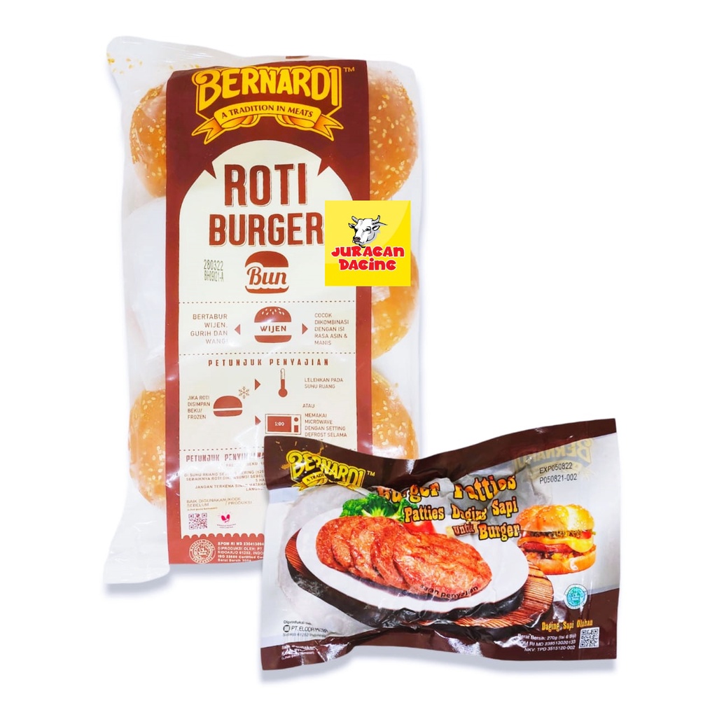 

Bernardi Promo Paket Roti Burger & Burger Sapi