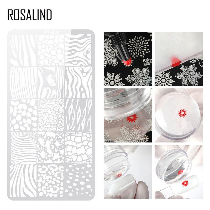 Stamper Gel Polish Stamping Plate Besi Nail Art Kutek Stamp Bagus