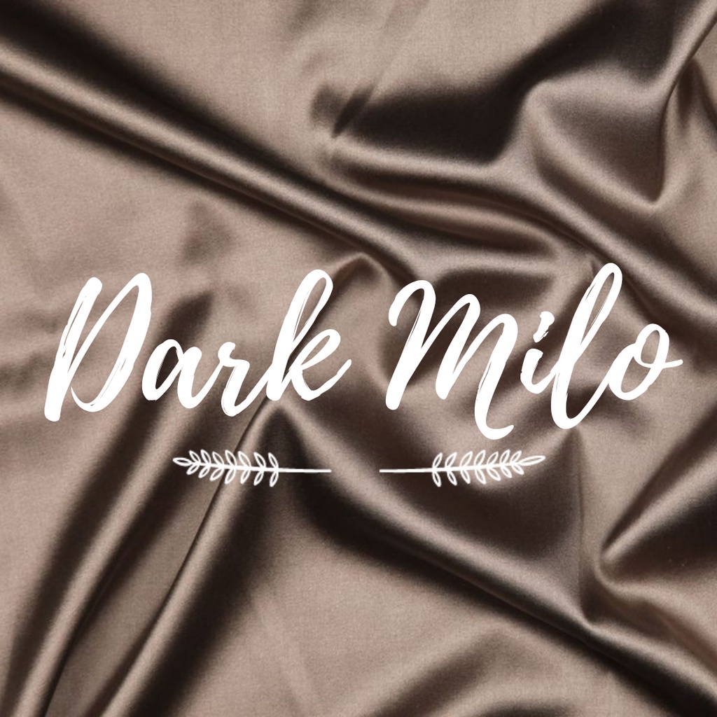 JILBAB INSTAN ZAYYANA AREY BUNGA BORDIR LIST KOMBINASI-Dark Milo