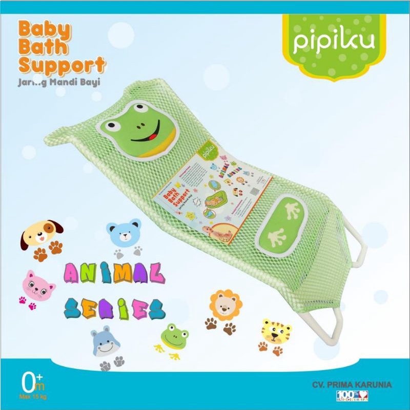 Pipiku Baby Bath Support Jala Mandi Bayi/Jaring Bak Mandi Bayi Pipiku