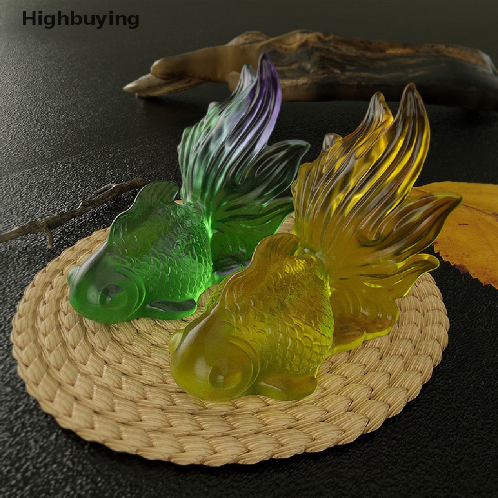 Cetakan Silikon Bentuk Ikan Mas 3D Untuk Dekorasi Meja Glory
