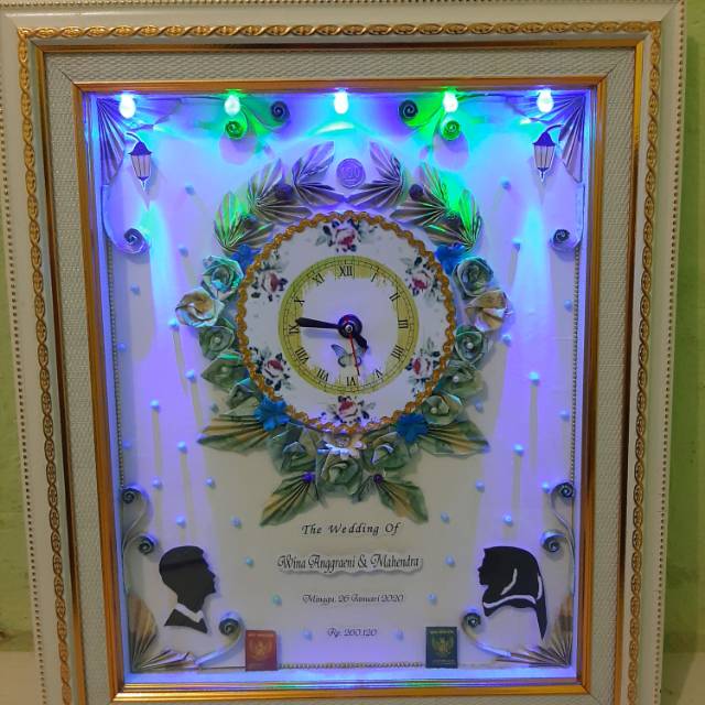 Mahar maskawin jam bunga, Mahar uang  jam bunga , Mahar pernikahan jam bunga