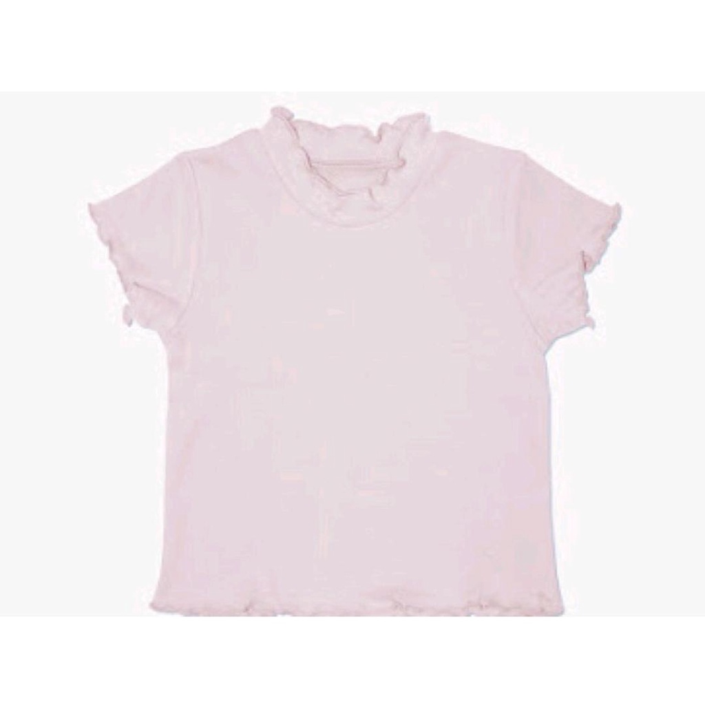 COTTON CUB RUFFLE SHIRT / BAJU BAYI / BAJU ANAK / BAJU