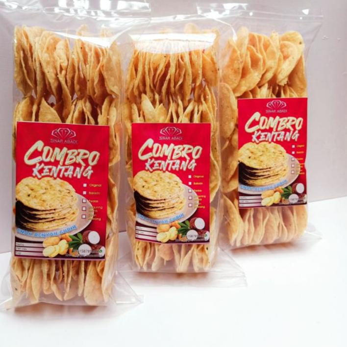 

Stars Combro kentang renyah khas lereng Dieng wonosobo @250 gram