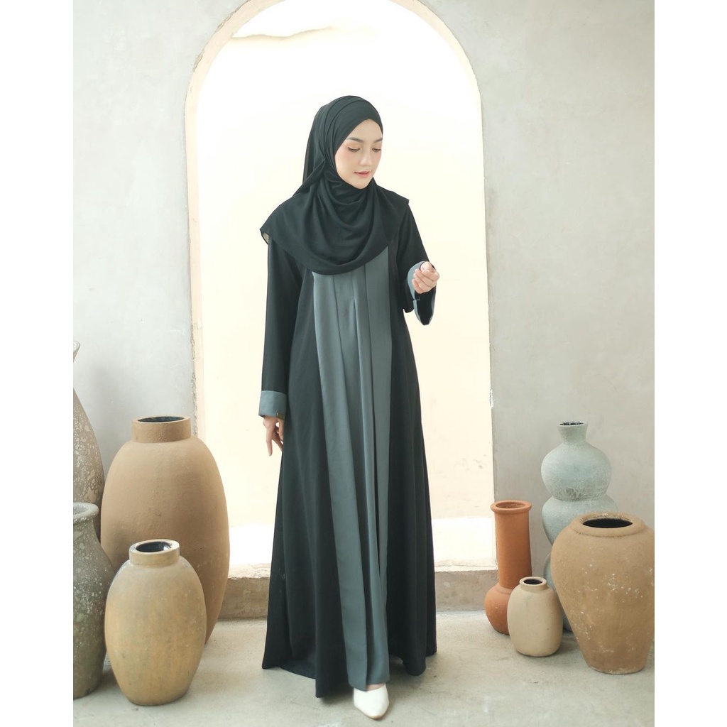 gamis turkey - busana muslim - jubah terbaru - abaya ratih2 anak/ dewasa (BR112)