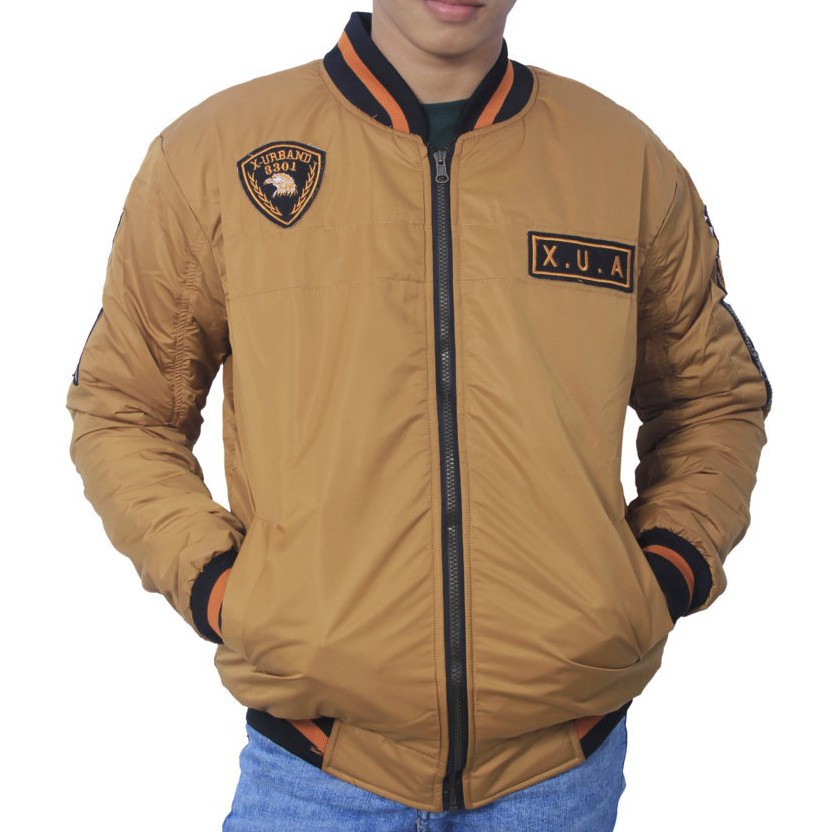 Dhozen Jaket Parasut Motor Pria Xua A012