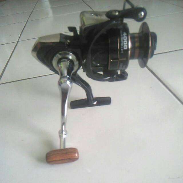Reel Audrey Type 4000 sdh one way, 14 br, handle aloy, cocok buat Laut/ Galatama
