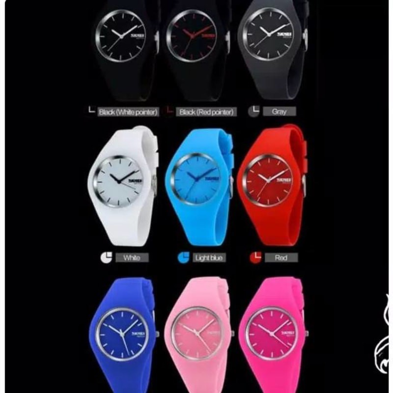 SKMEI JAM TANGAN WANITA ORIGINAL ANTI AIR 30M 9068 MERAH