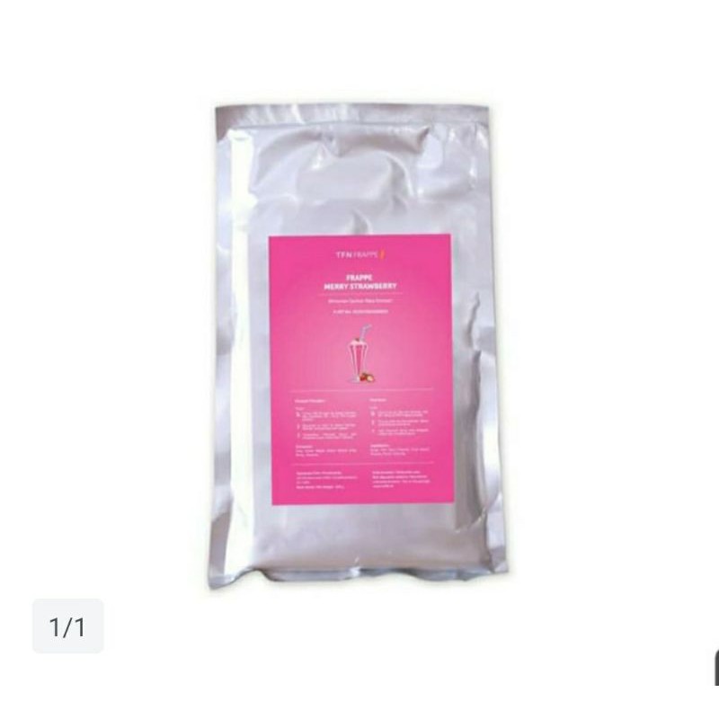 

Toffin Powder Merry Stawberry/Bubuk minuman staeberry