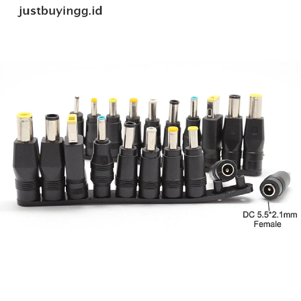 Adapter Konverter Konektor Charger Laptop Universal Jack Dc 5.5mmx2.1mm