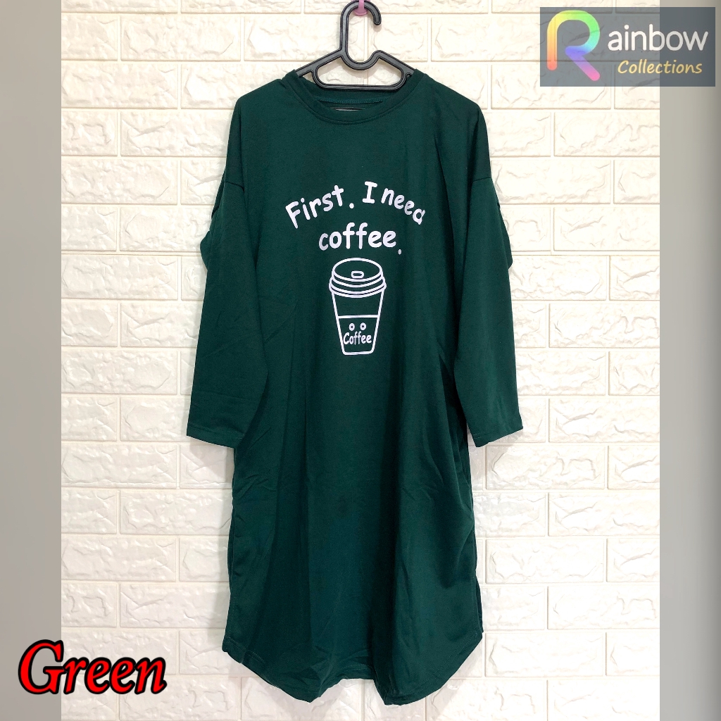 TUNIK COFFEE | ADA KANTONG KIRI KANAN - BIG SIZE