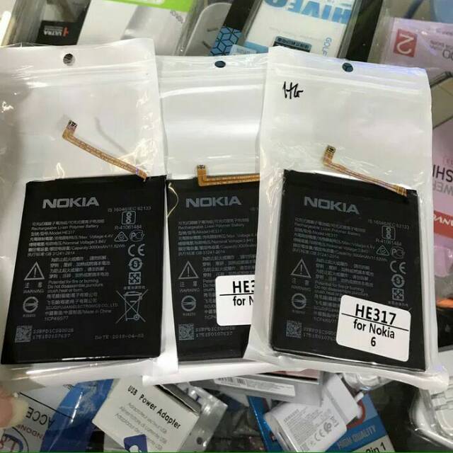 BATERAI BATTERY NOKIA 6 TA1021  HE317 ORIGINAL