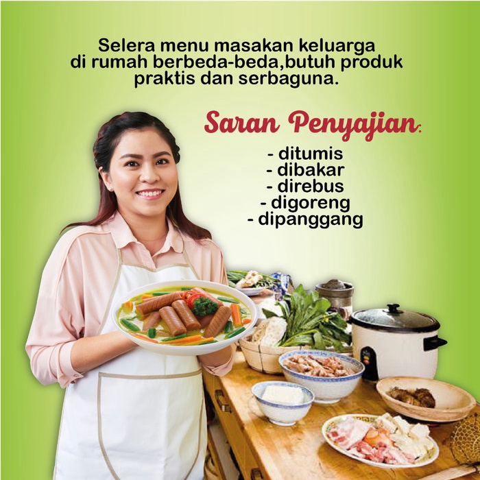 

504Omekho Kimbo Sosis Sapi Serbaguna10 Bag Jy60Jhh