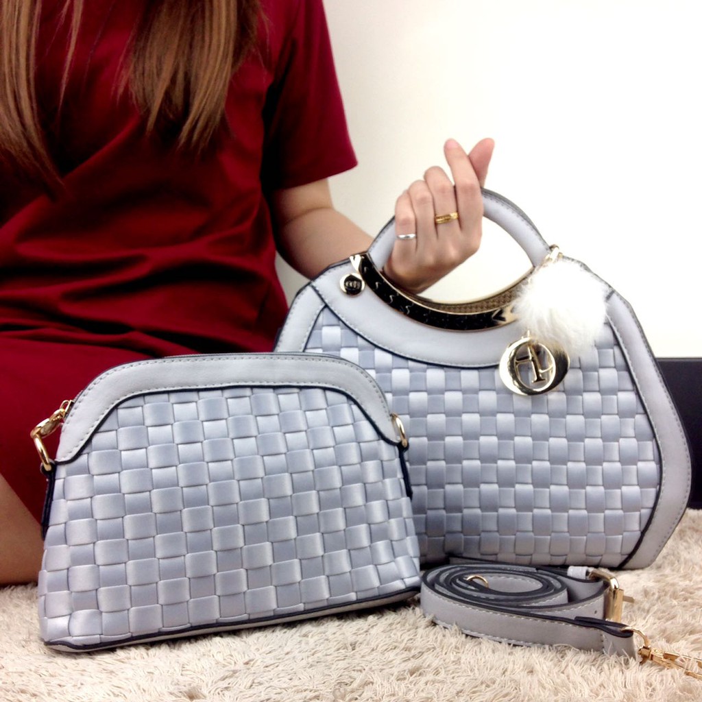 TAS Christian Dior Vanessa Set (2 in 1)  #16942 -V1C QUALITY SEMI PREMIUM  Murah