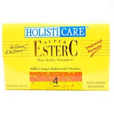 HOLISTICARE SUPER ESTER C VITAMIN C STRIP VITAMIN DAYA TAHAN TUBUH