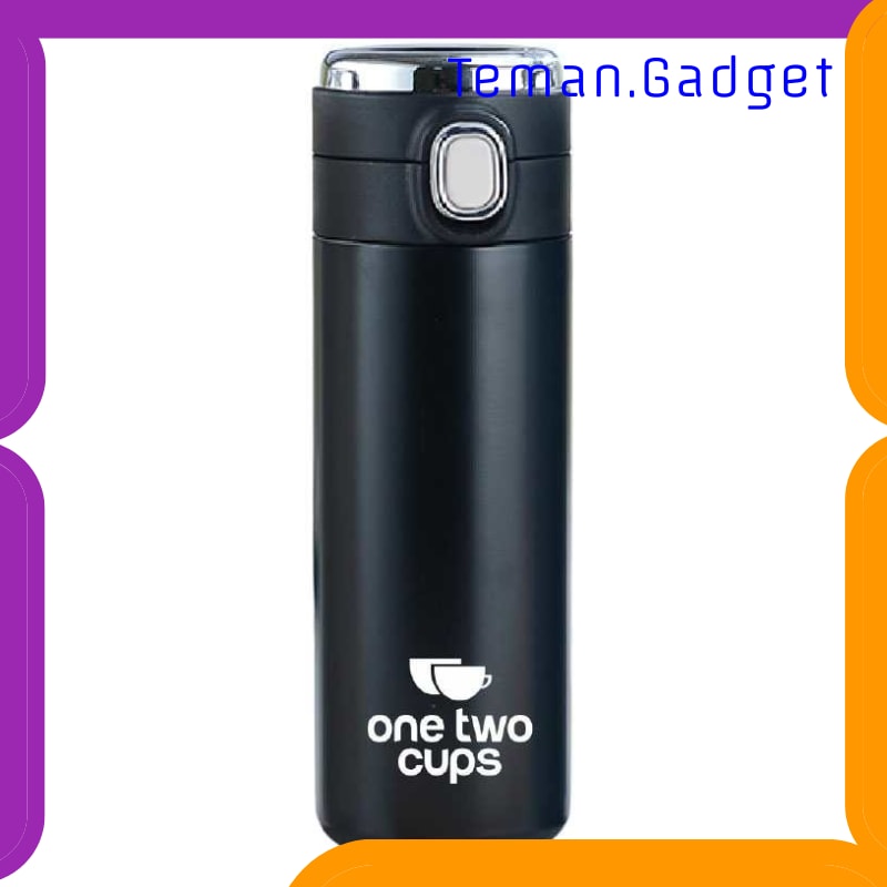 TG-OL041 ONETWOCUPS BOTOL MINUM THERMOS SUHU LCD SMART MUG 420ML - OTC002