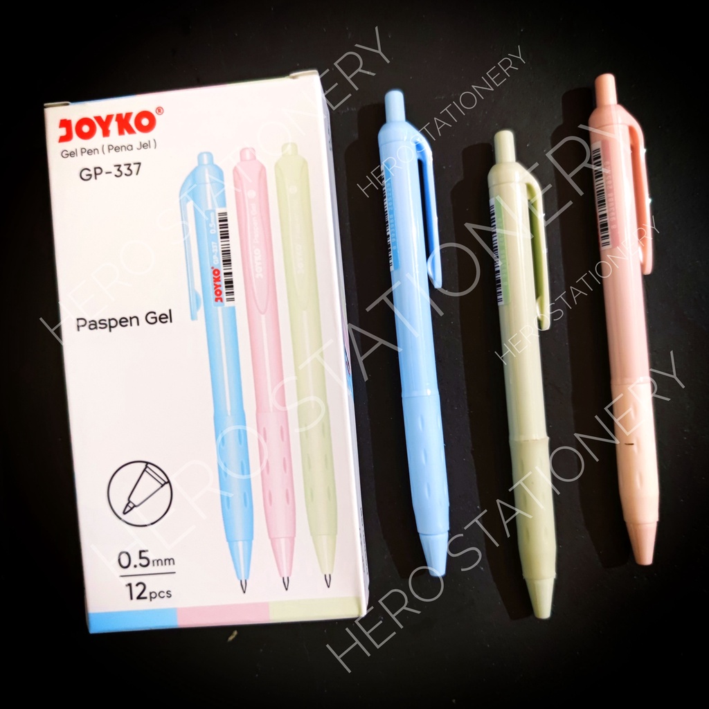 

Joyko ballpoint pen paspen gel 0.5 mm GP-337 . 12 unit