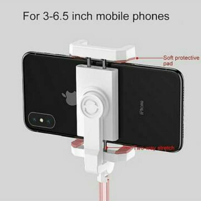Holder Standing Handphone Universal 3in1 NX8 selfie live Tripod