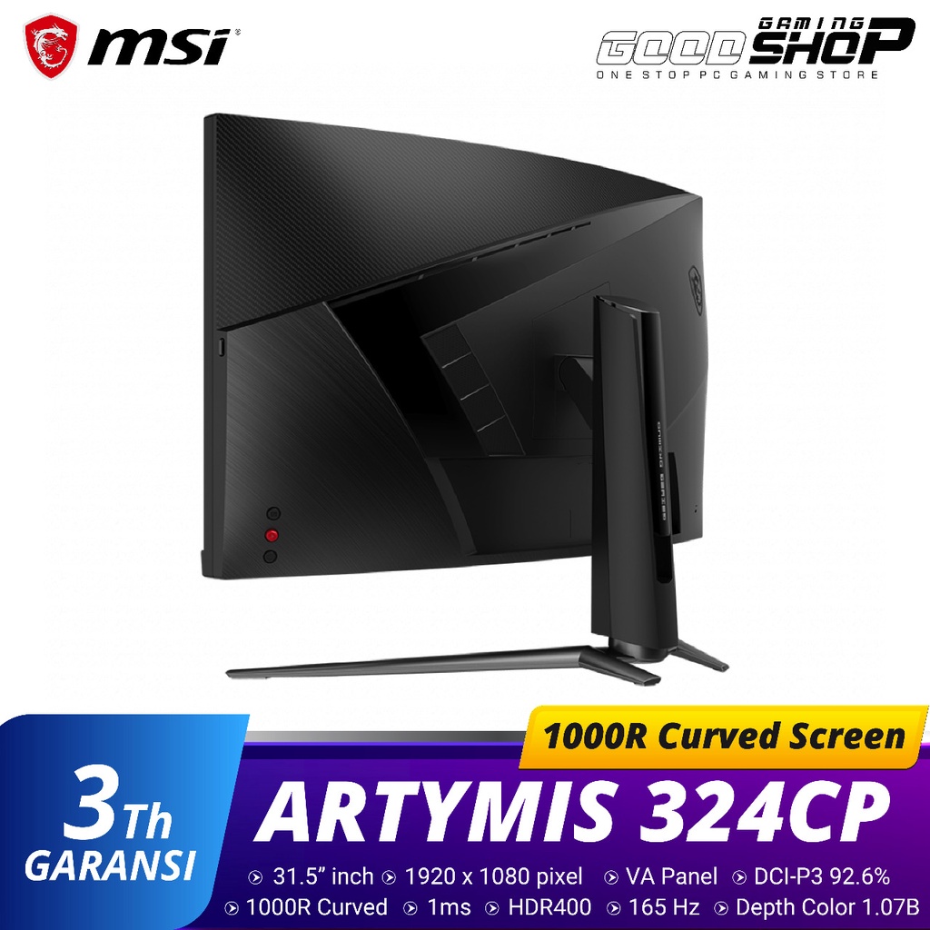 MSI MAG ARTYMIS 324CP [1080p, 165Hz] - Gaming Monitor