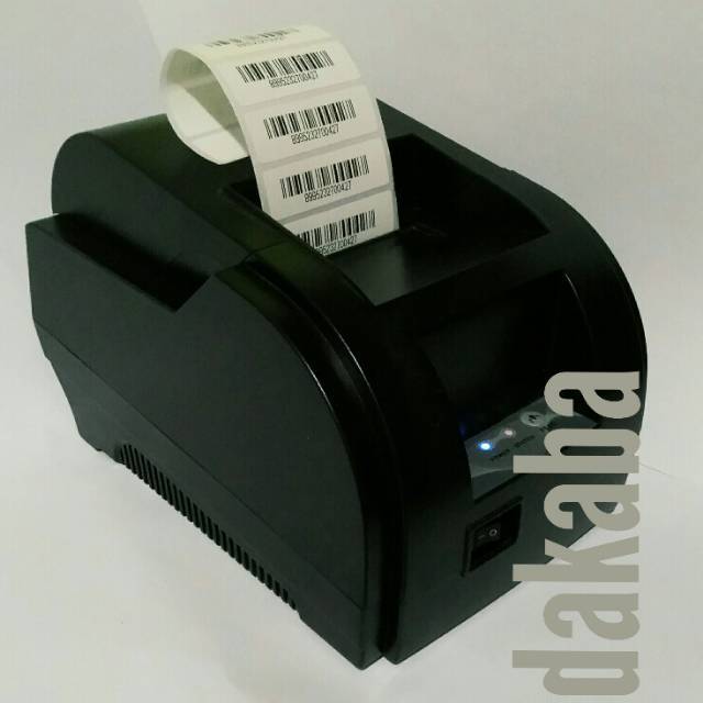 printer sticker barcode