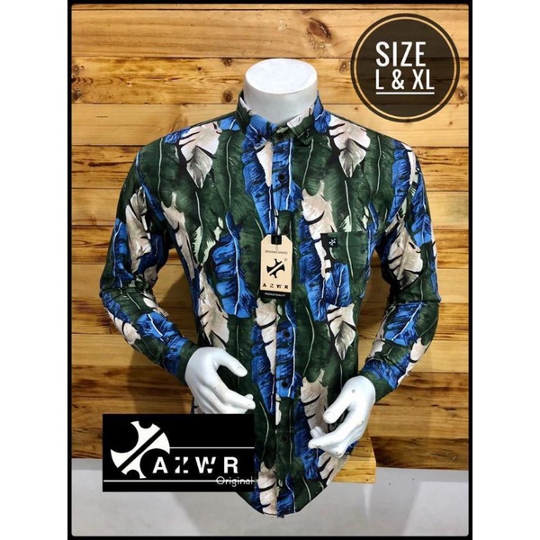 kemeja azwr original