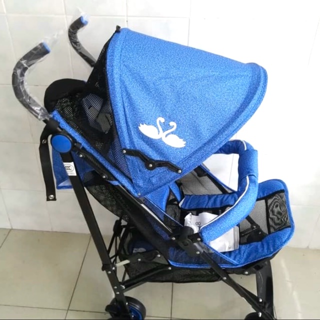 Baby stroller / sorongan bayi / space baby / legendary baby S-606 Blue