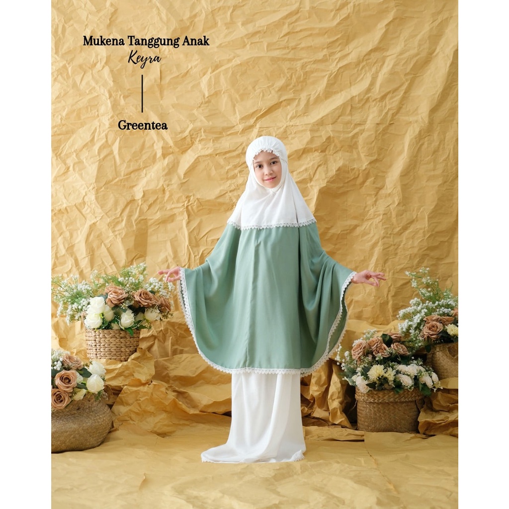 Mukena Rayon Anak Tanggung Keyra