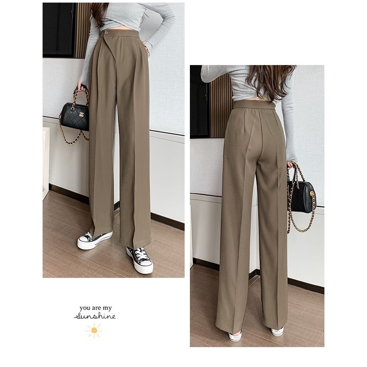 Celana Panjang Wanita Kulot Highwaist Kantor Pants