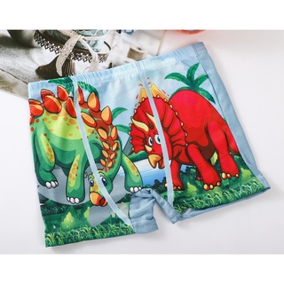 GO!CP8541 Celana pendek Boxer Anak Laki laki cowok motif kartun hewan dinosaurus lucu