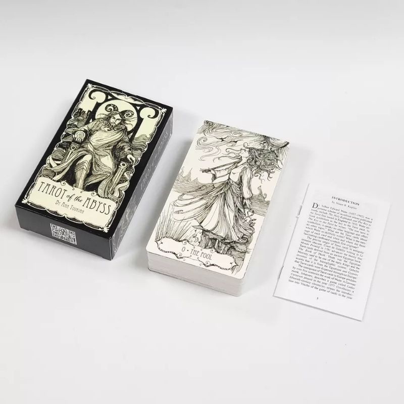 Tarot of the Abyss 12x7cm include guide paper