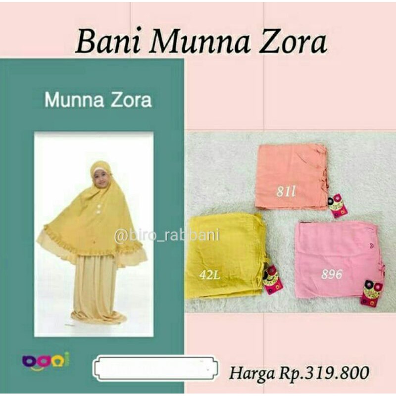 BANI BATUTA MUKENA ZORA