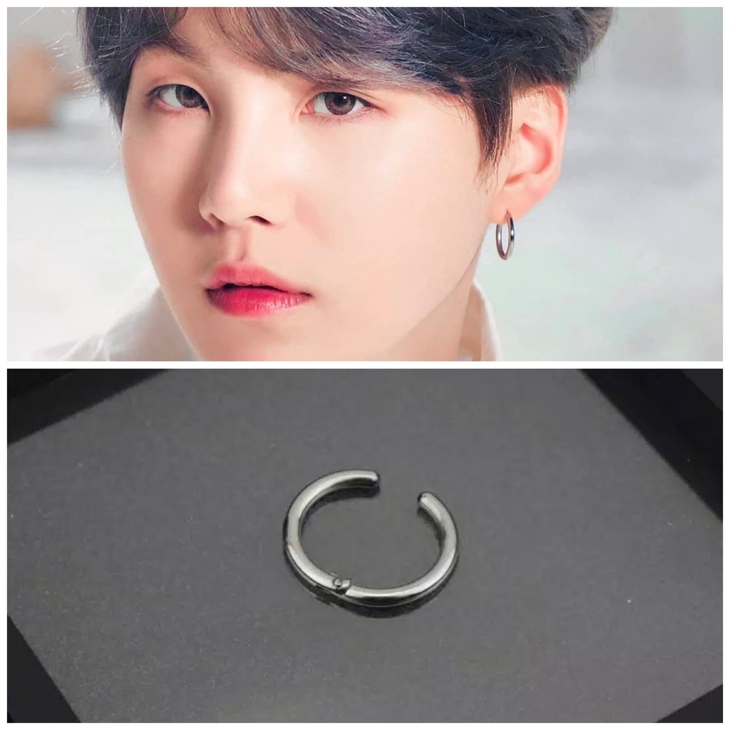 EE0526 - Anting JEPIT Tanpa Tindik Pria Wanita Kpop Korea BTS EXO GOT7