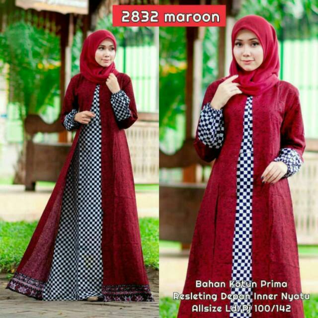 DRESS LOBEK PANJANG BALI DRESS EXCLUSIVE BRUKAT TILLE KAYLA MAXI DRESS