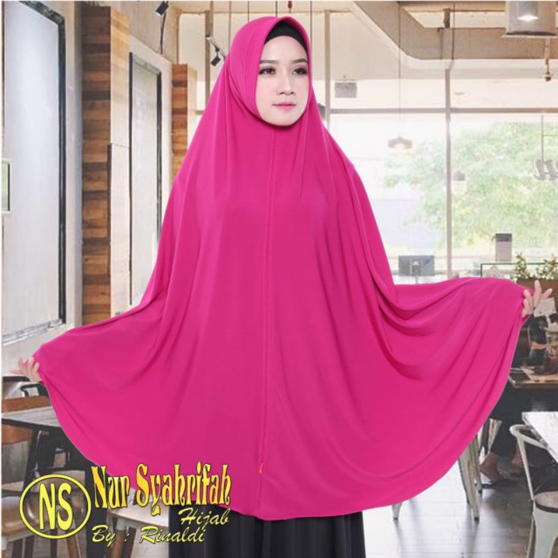 Hijab jersey jumbo / hijab syar'i  jersey premium / khimar instan jumbo