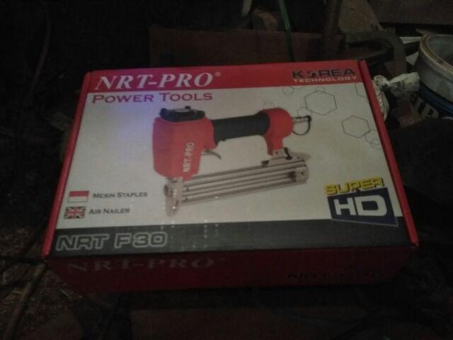 Nrt Pro F30 Mesin Airnailer Paku Tembak Kayu Portable Paku 30mm Air Nailer Pistol Paku Tenaga Angin