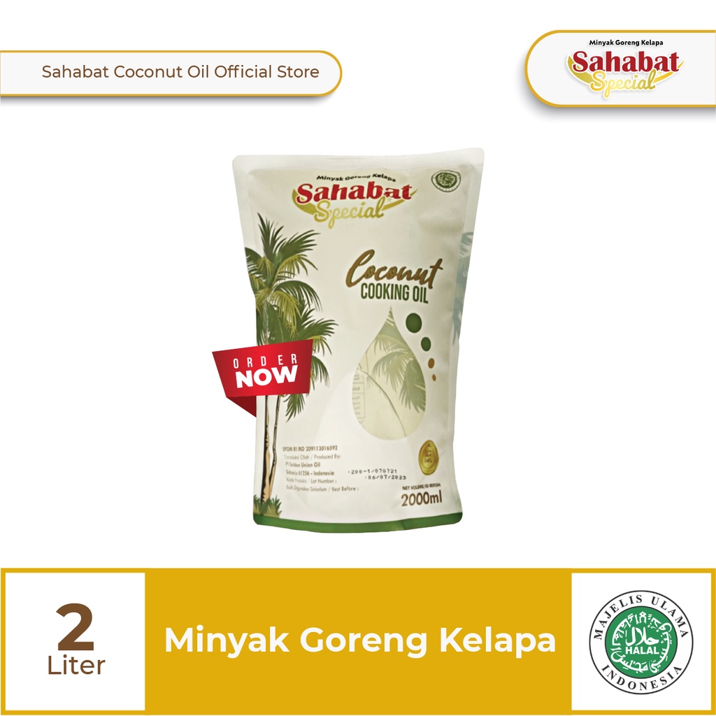 Jual Minyak Goreng Kelapa Sahabat Special Pouch 2 Liter (Coconut
