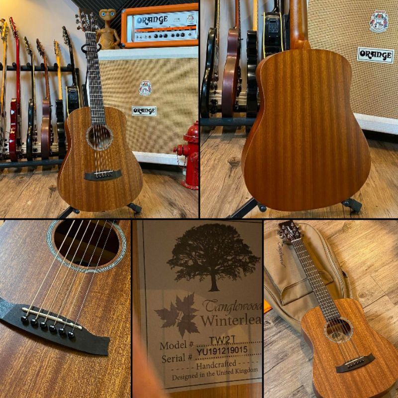 Gitar Akustik Mini Tanglewood TW2 Travel Gitar 3/4